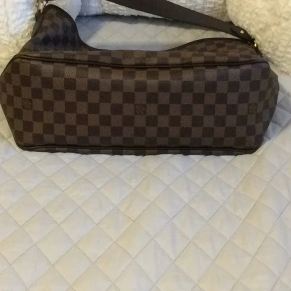Authentic Louis Vuitton Delightful MM Damier Ebene With Matching Wallet - Picture 2 of 16
